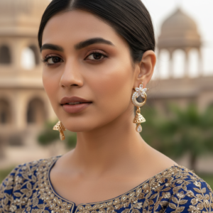 MOON & STAR AD EARRINGS