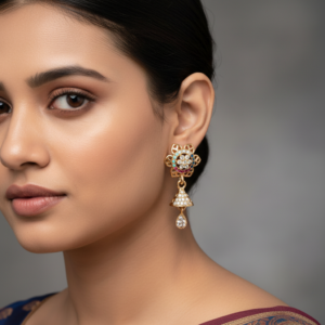 MULTI COLOUR AD EAR RINGS